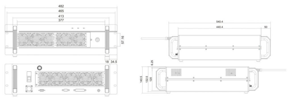 Серия мощных импульсных волоконных MOPA лазеров MFPT-M+