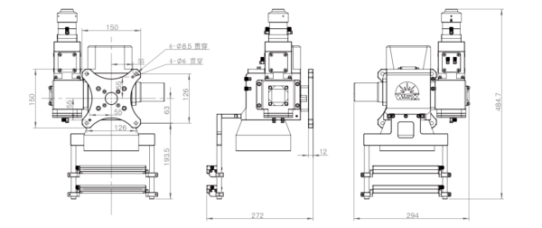 ND31 - Лазерная голова для сварки с гальванометром (4кВт)