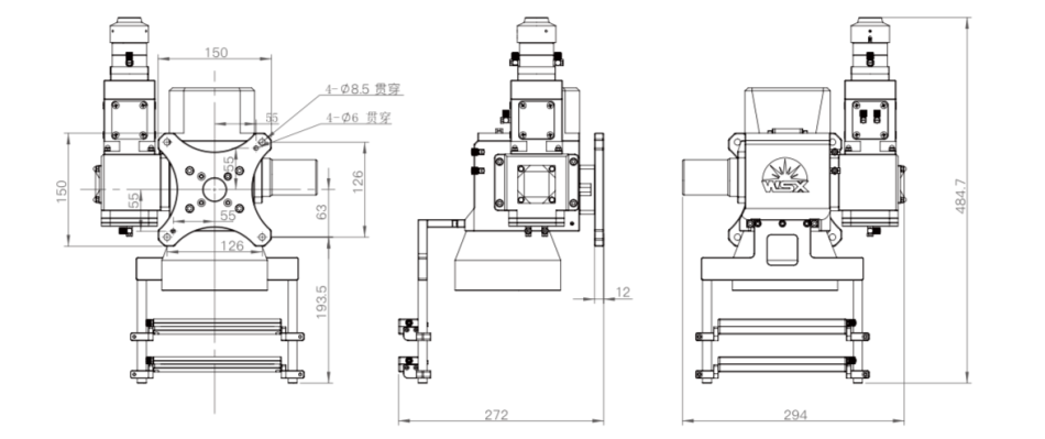 ND31 - Лазерная голова для сварки с гальванометром (4кВт)