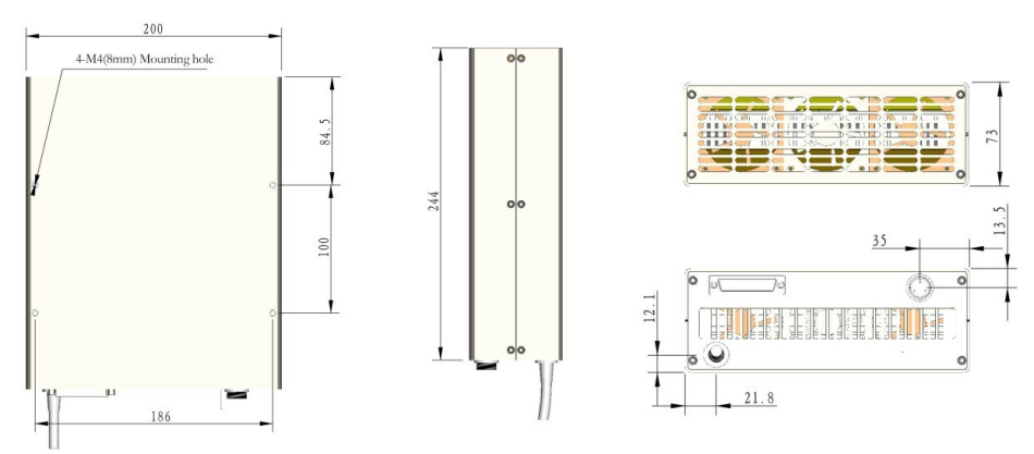 Импульсный волоконный Q-Switch лазер MFP-20X